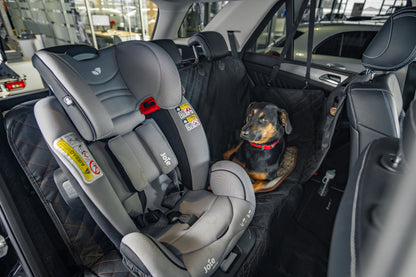 foryou® Auto Rücksitzschoner inkl. Kühldecke - Wasserabweisende und Kratzfeste Rücksitzabdeckung - Premium Qualität - universal
