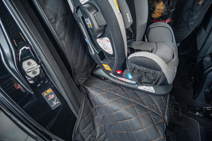 foryou® Auto Rücksitzschoner inkl. Kühldecke - Wasserabweisende und Kratzfeste Rücksitzabdeckung - Premium Qualität - universal