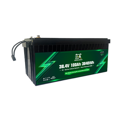 Idealakku IB-36-100 LiFePO4 Batterie 38.4 V 100 Ah mit Bluetooth & Smart BMS