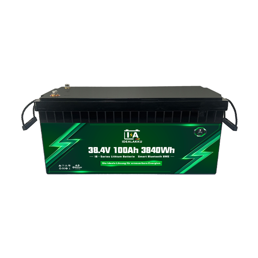 Idealakku IB-36-100 LiFePO4 Batterie 38.4 V 100 Ah mit Bluetooth & Smart BMS