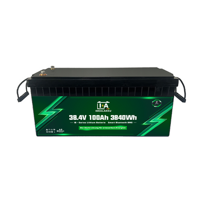 Idealakku IB-36-100 LiFePO4 Batterie 38.4 V 100 Ah mit Bluetooth & Smart BMS