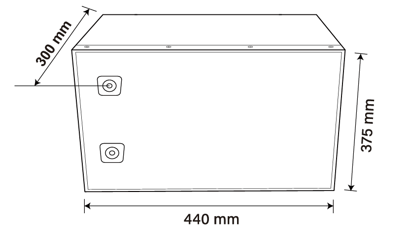 Idealakku IB-12-620 LiFePO4 Batterie 12.8 V 620 Ah mit Bluetooth & Smart BMS