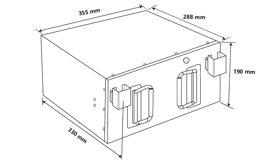 Idealakku IA-12-310H LiFePO4 Batterie 12.8 V 310 Ah mit Bluetooth & Smart BMS mit Heizung