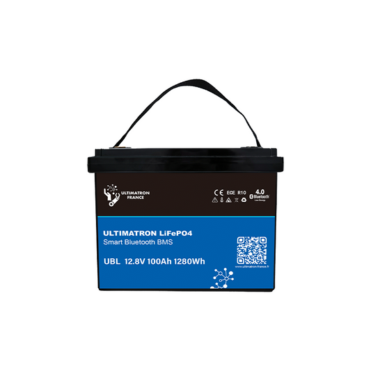 ULTIMATRON UBL-12-100-PRO LiFePO4 Batterie 12,8 V 100 Ah mit Bluetooth & Smart BMS