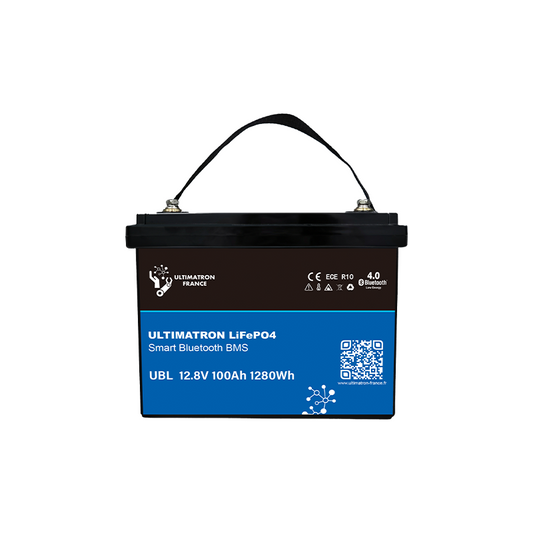 ULTIMATRON UBL-12-100-PRO LiFePO4 Batterie 12,8 V 100 Ah mit Bluetooth & Smart BMS