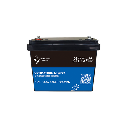 ULTIMATRON UBL-12-100-PRO LiFePO4 Batterie 12,8 V 100 Ah mit Bluetooth & Smart BMS