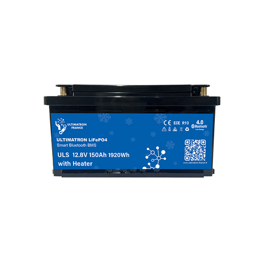 ULTIMATRON ULS-12-150 LiFePO4 Untersitz-Batterie 12,8 V 150 Ah mit Bluetooth & Smart BMS