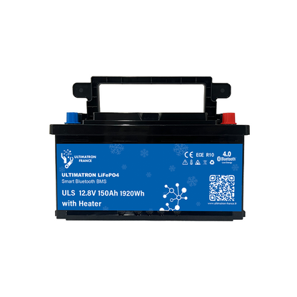 ULTIMATRON ULS-12-150 LiFePO4 Untersitz-Batterie 12,8 V 150 Ah mit Bluetooth & Smart BMS