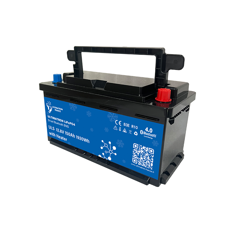 ULTIMATRON ULS-12-150 LiFePO4 Untersitz-Batterie 12,8 V 150 Ah mit Bluetooth & Smart BMS