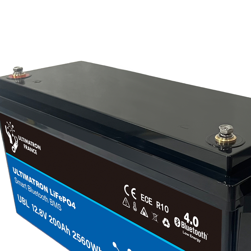 ULTIMATRON UBL-12-200-PRO LiFePO4 Batterie 12,8 V 200 Ah mit Bluetooth & Smart BMS