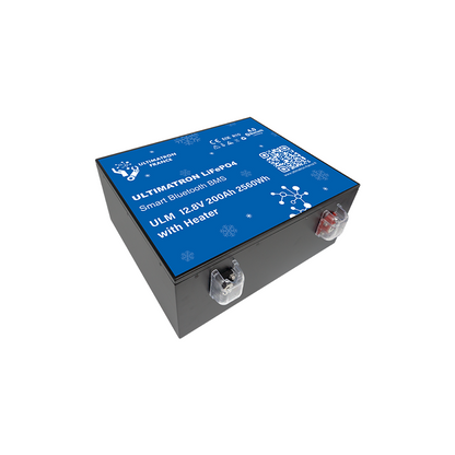 ULTIMATRON ULM-12-280H LiFePO4 Untersitz-Batterie 12,8 V 280 Ah mit Bluetooth & Smart BMS mit Heizung