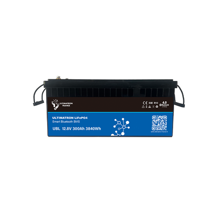 ULTIMATRON UBL-12-300-PRO LiFePO4 Batterie 12,8 V 300 Ah mit Bluetooth & Smart BMS