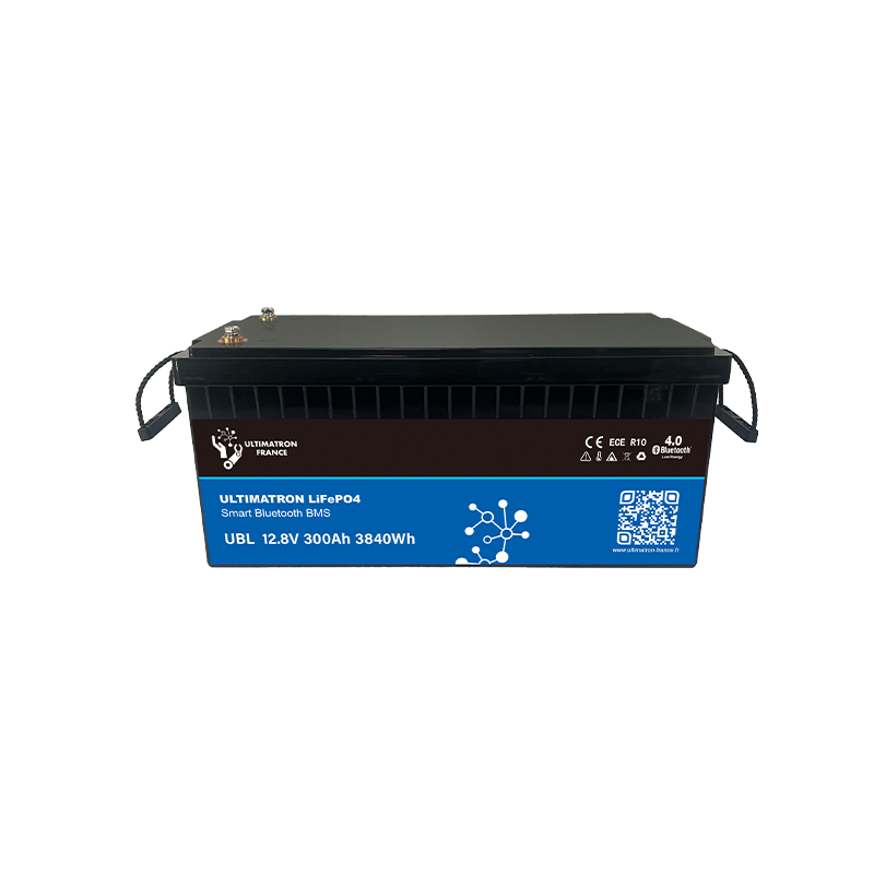 ULTIMATRON UBL-12-300-PRO LiFePO4 Batterie 12,8 V 300 Ah mit Bluetooth & Smart BMS