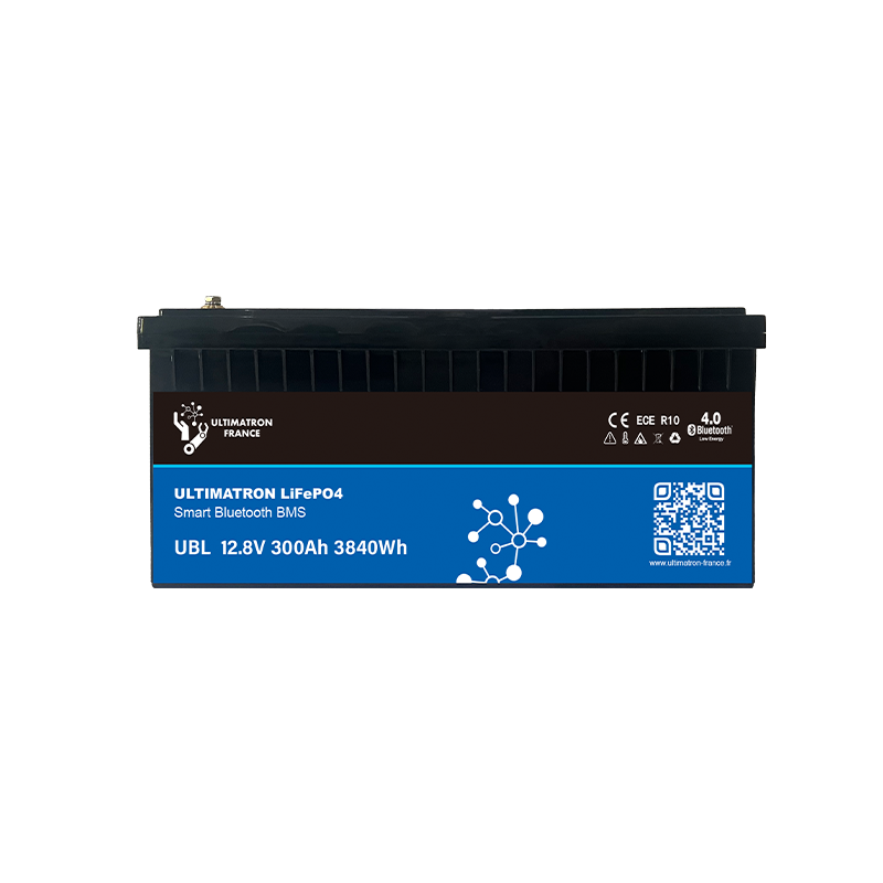 ULTIMATRON UBL-12-300-PRO LiFePO4 Batterie 12,8 V 300 Ah mit Bluetooth & Smart BMS