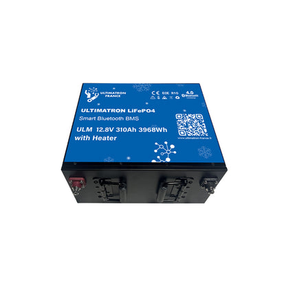 ULTIMATRON ULM-12-300 LiFePO4 Untersitz-Batterie 12,8 V 300 Ah mit Bluetooth & Smart BMS