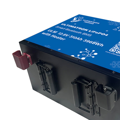 ULTIMATRON ULM-12-300 LiFePO4 Untersitz-Batterie 12,8 V 300 Ah mit Bluetooth & Smart BMS