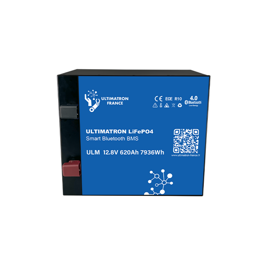 ULTIMATRON ULM-12-560 LiFePO4 Untersitz-Batterie 12,8 V 560 Ah mit Bluetooth & Smart BMS