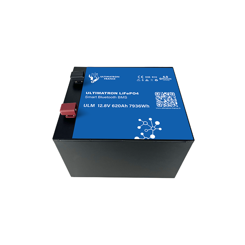 ULTIMATRON ULM-12-620 LiFePO4 Untersitz-Batterie 12,8 V 620 Ah mit Bluetooth & Smart BMS