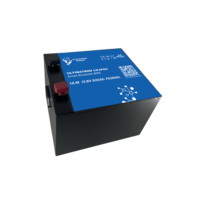 ULTIMATRON ULM-12-620 LiFePO4 Untersitz-Batterie 12,8 V 620 Ah mit Bluetooth & Smart BMS