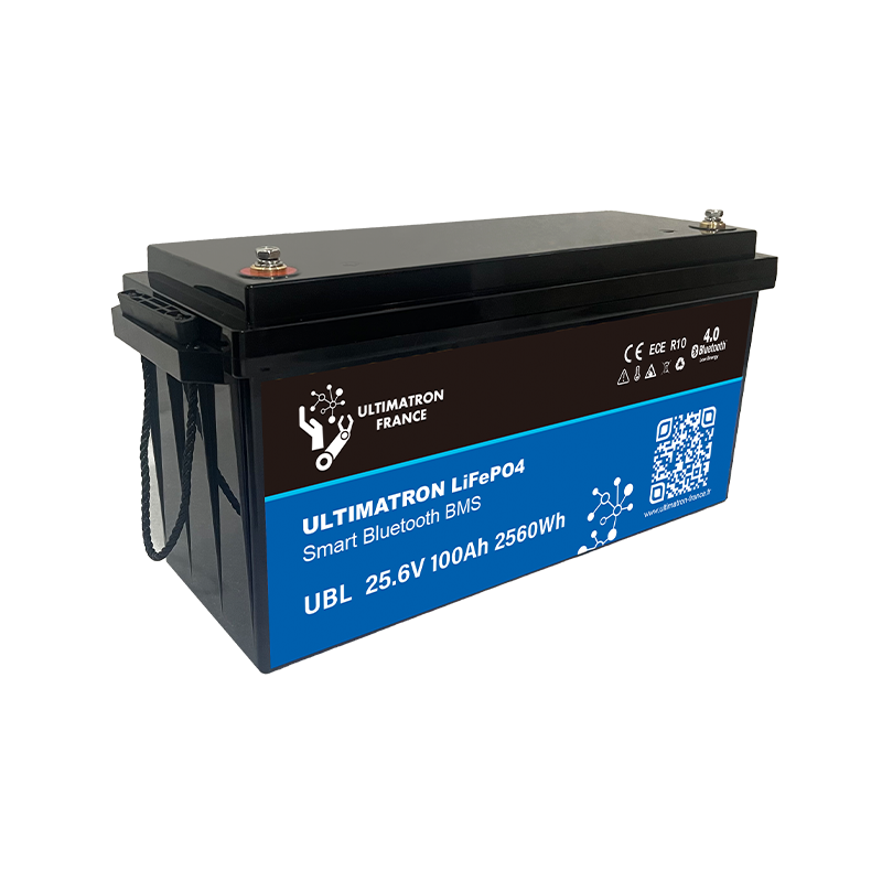 ULTIMATRON UBL-24-100-PRO LiFePO4 Batterie 25,6 V 100 Ah mit Bluetooth & Smart BMS