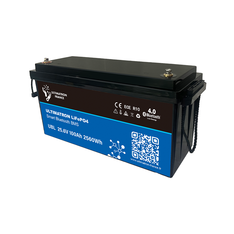 ULTIMATRON UBL-24-100-PRO LiFePO4 Batterie 25,6 V 100 Ah mit Bluetooth & Smart BMS
