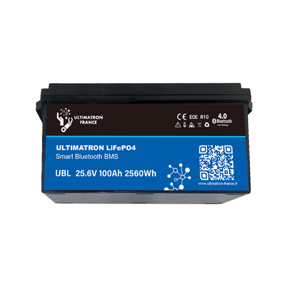 ULTIMATRON UBL-24-100-PRO LiFePO4 Batterie 25,6 V 100 Ah mit Bluetooth & Smart BMS
