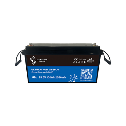 ULTIMATRON UBL-24-100-PRO LiFePO4 Batterie 25,6 V 100 Ah mit Bluetooth & Smart BMS