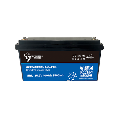 ULTIMATRON UBL-24-100-PRO LiFePO4 Batterie 25,6 V 100 Ah mit Bluetooth & Smart BMS