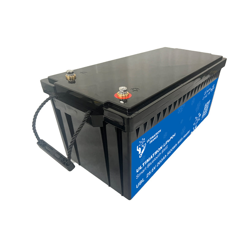 ULTIMATRON UBL-24-200H LiFePO4 Batterie 25,6 V 200 Ah mit Bluetooth & Smart BMS mit Heizung