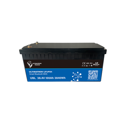 ULTIMATRON UBL-36-100 LiFePO4 Batterie 38,4 V 100 Ah mit Bluetooth & Smart BMS