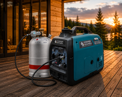 DIMAX Inverter-Stromerzeuger KS 3100iG S 2,8 kW Benzin/Gas