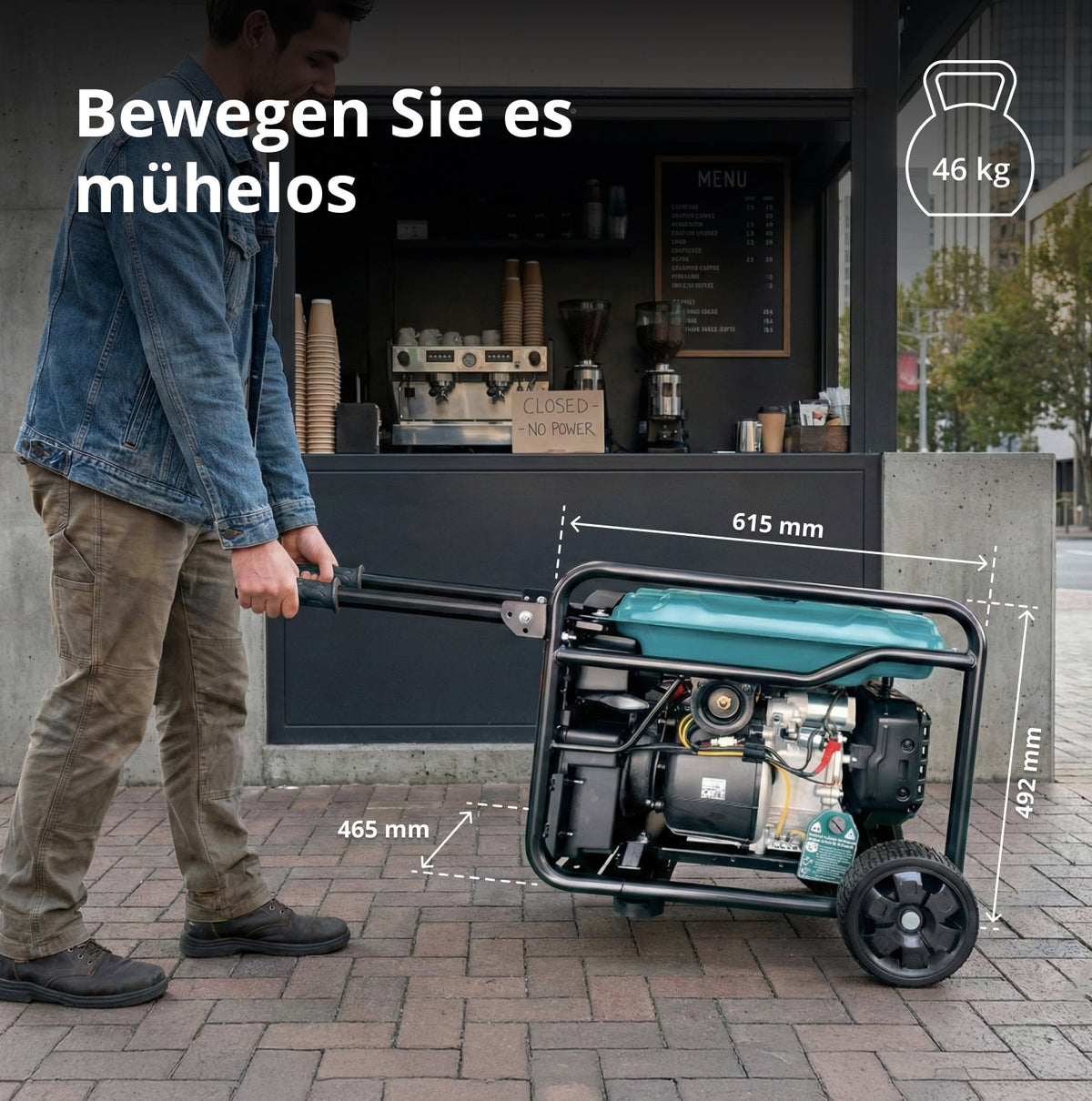 Inverter Generator KS 6500iEG (Benzin/Gas) – Ansicht 8
