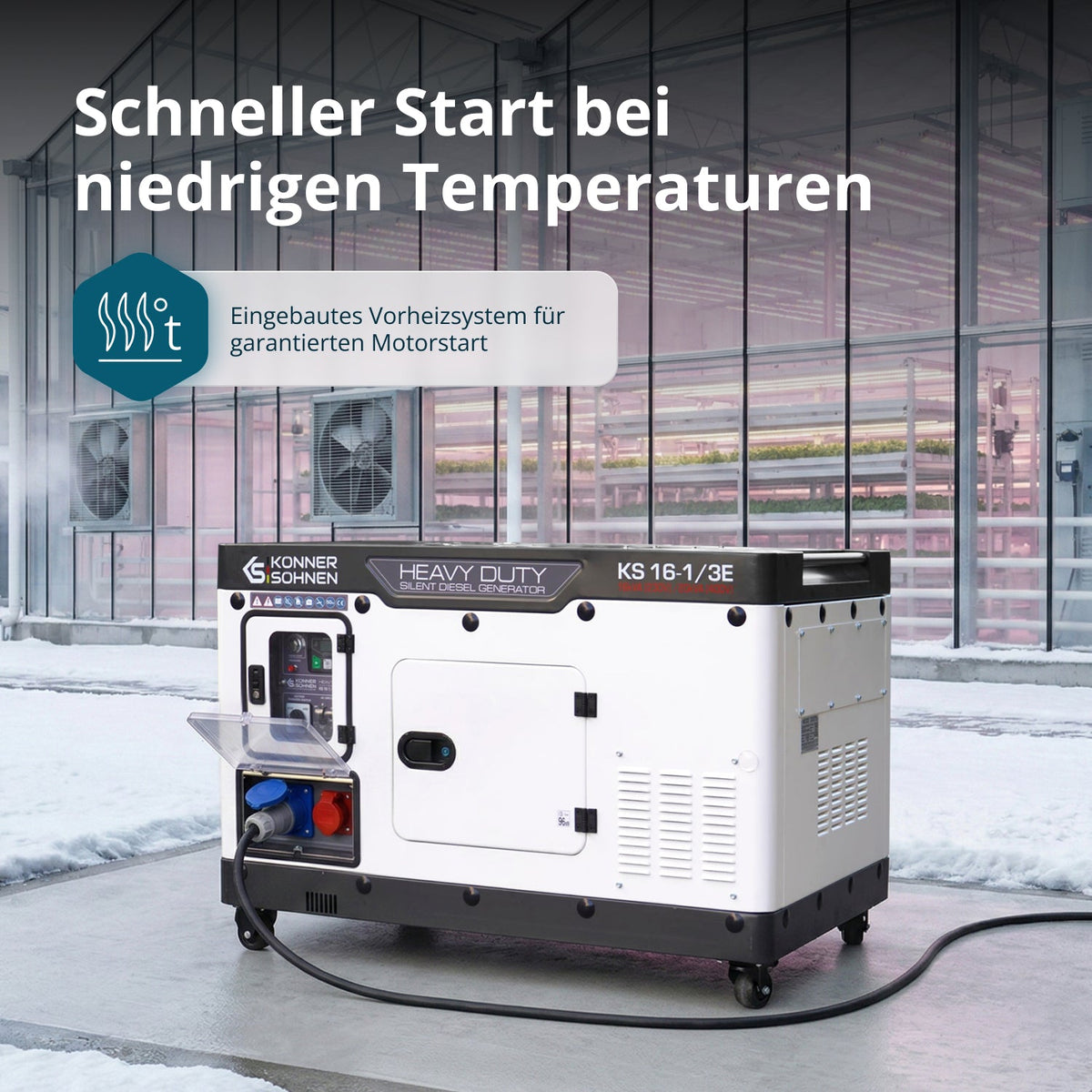 Dieselgenerator KS 16-1/3E – Ansicht 5