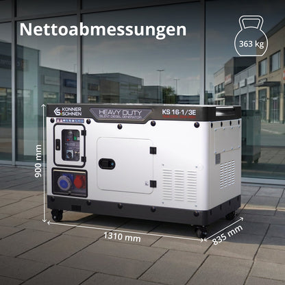 Dieselgenerator KS 16-1/3E – Ansicht 9