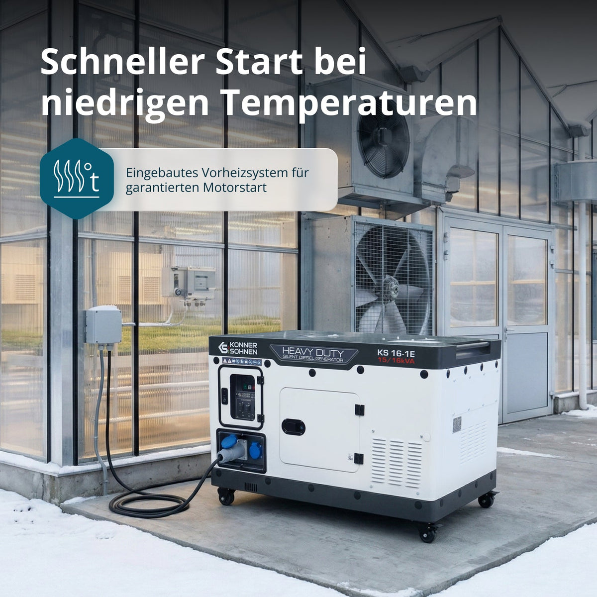 Dieselgenerator KS 16-1E – Ansicht 5