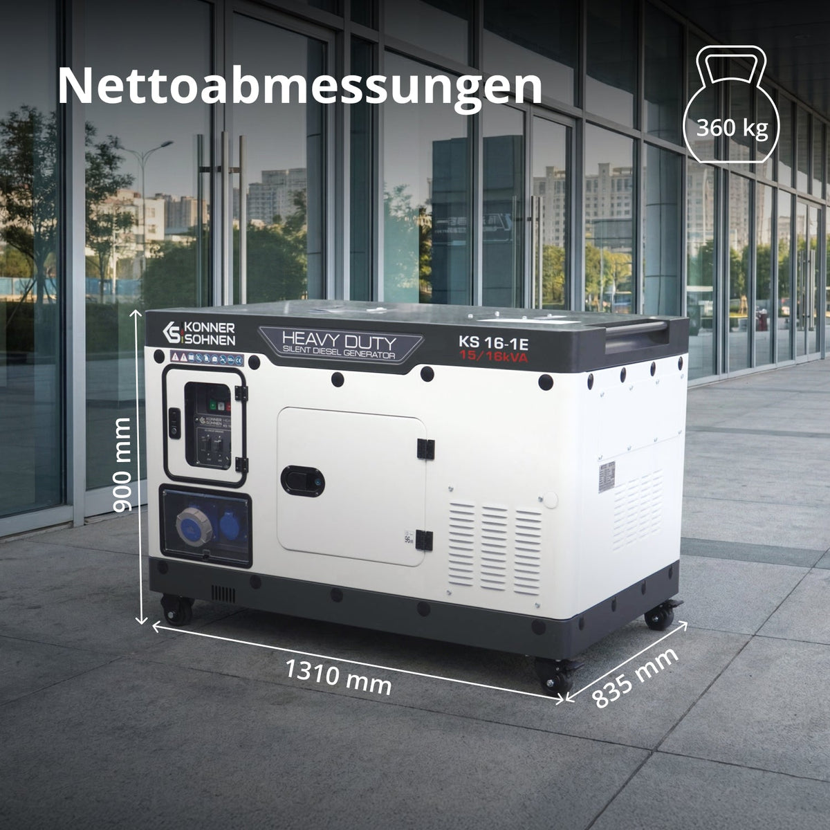 Dieselgenerator KS 16-1E – Ansicht 8