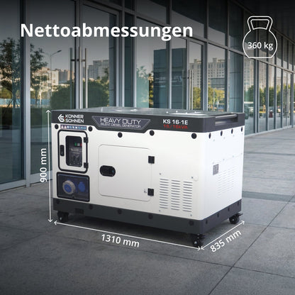 Dieselgenerator KS 16-1E – Ansicht 8