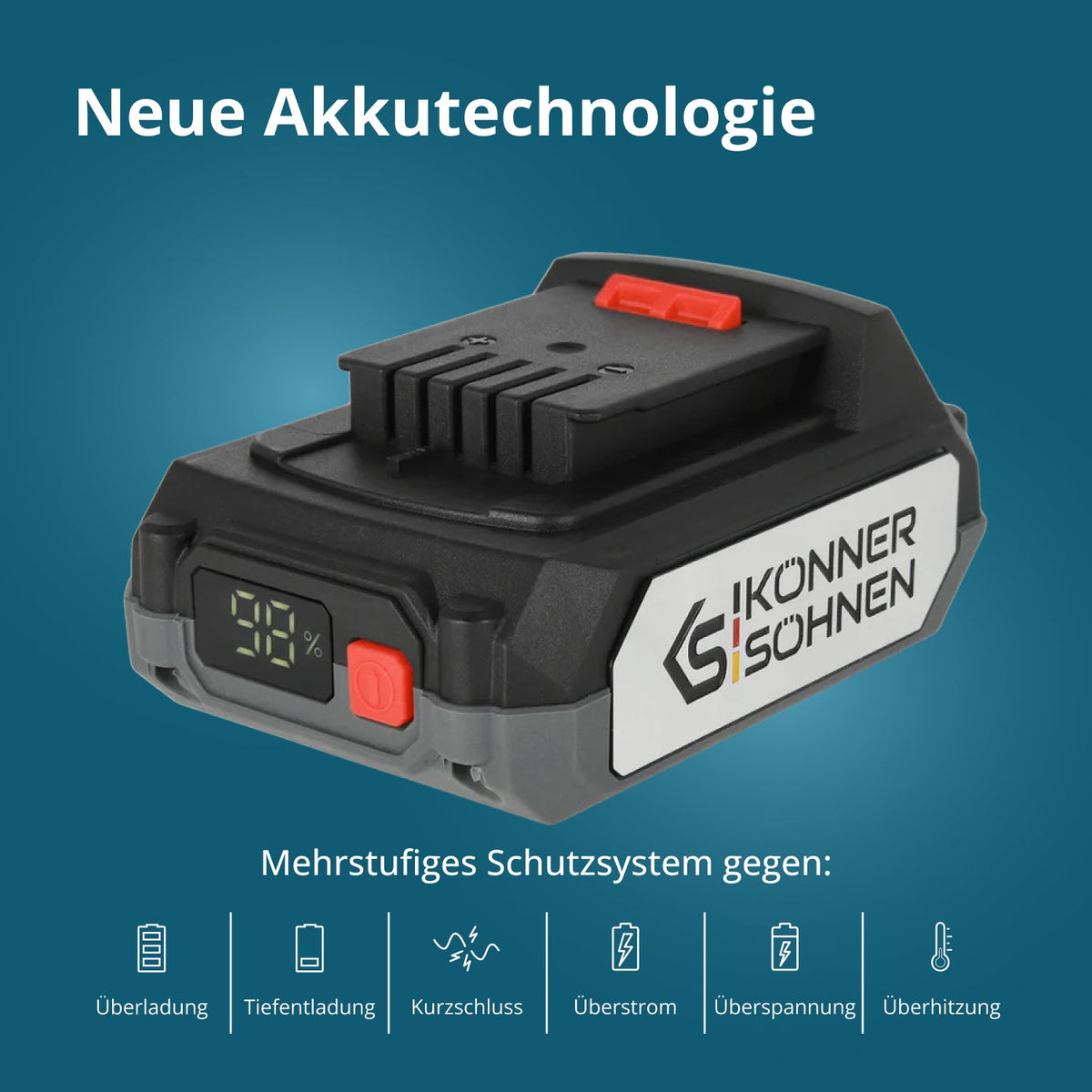 Li-Ion Akku 20V KS 20V2-1 – Ansicht 4