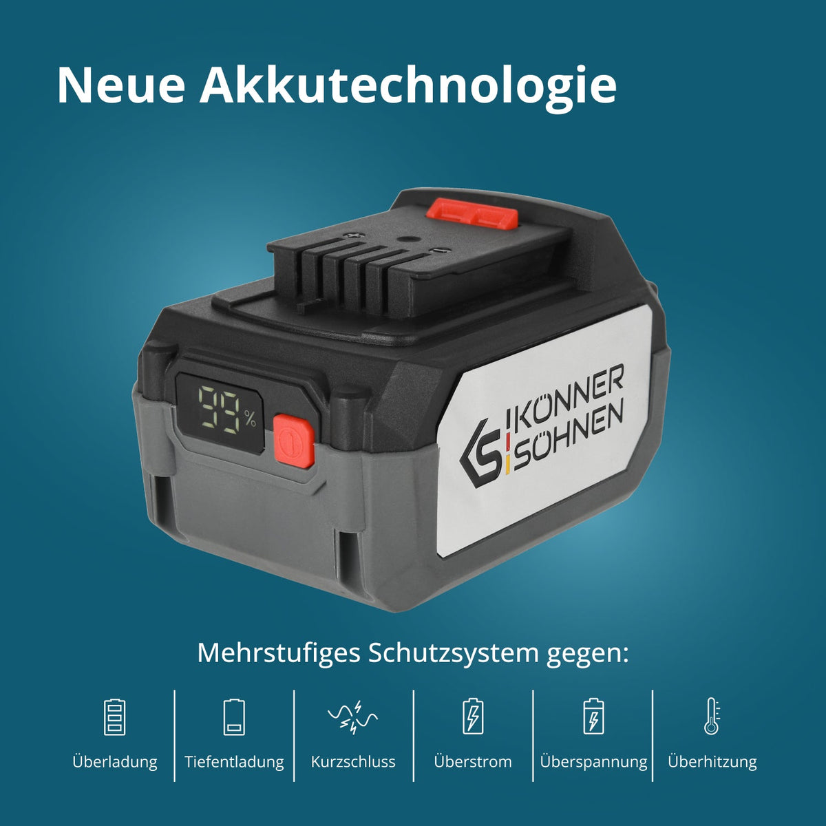 Li-Ion Akku 20V KS 20V4-1 – Ansicht 4