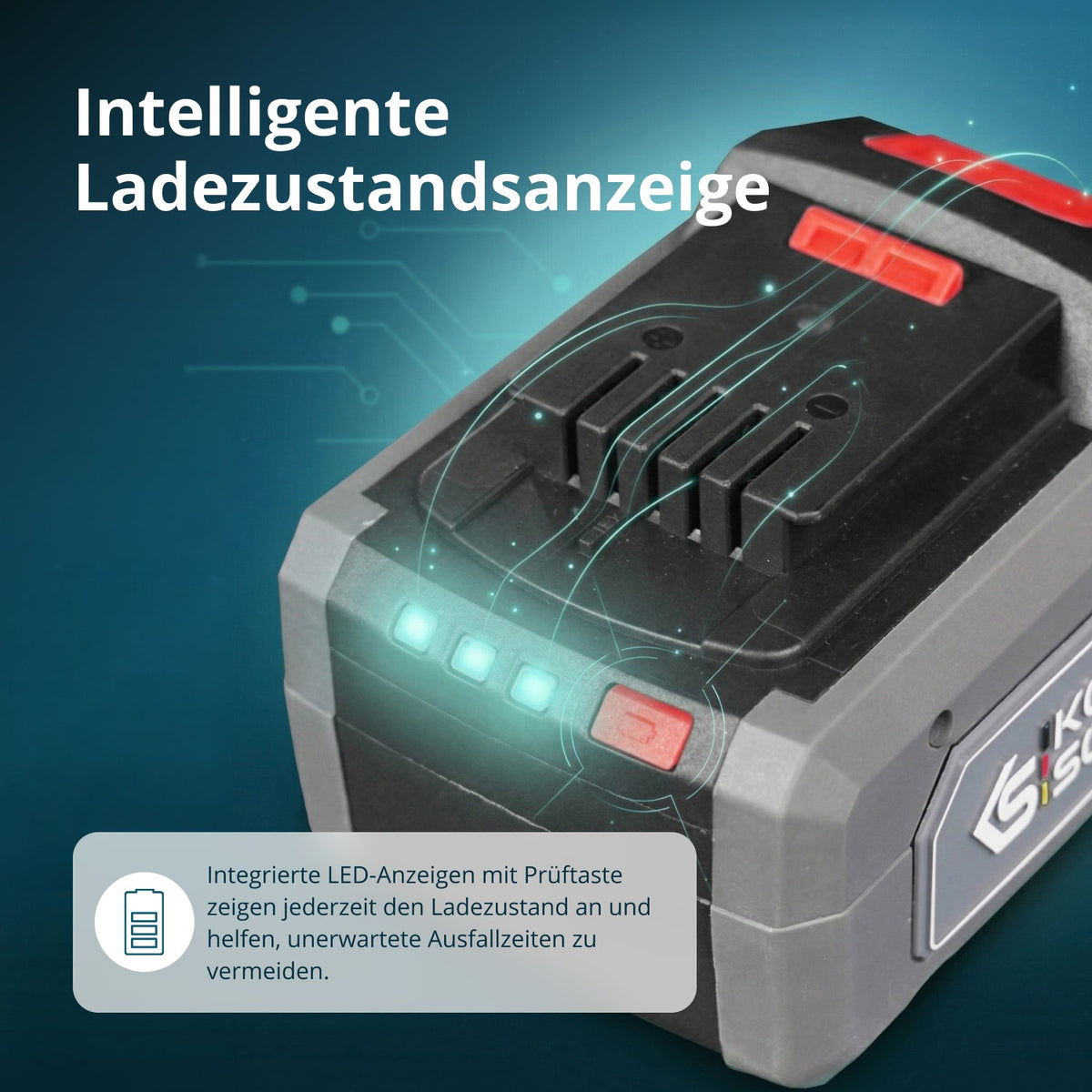 Li-Ion Akku 20V KS 20V8-2 – Ansicht 5