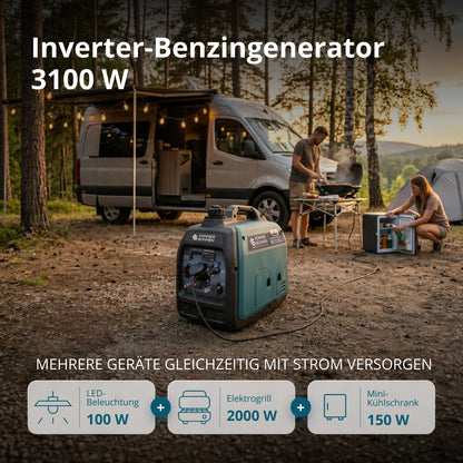 LPG/Benzin-Inverter-Generator KS 3100iG S – Ansicht 2