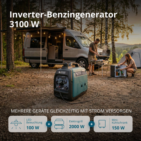 LPG/Benzin-Inverter-Generator KS 3100iG S – Ansicht 2