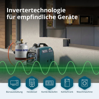 LPG/Benzin-Inverter-Generator KS 3100iG S – Ansicht 4