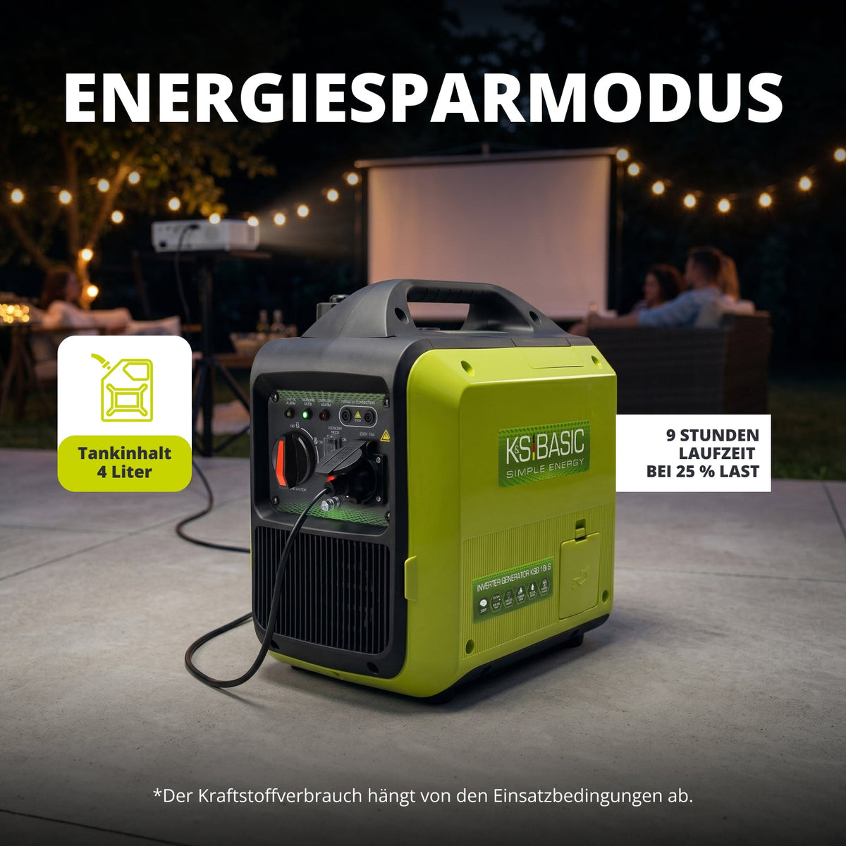 Inverter-Generator KSB 18i S – Ansicht 4