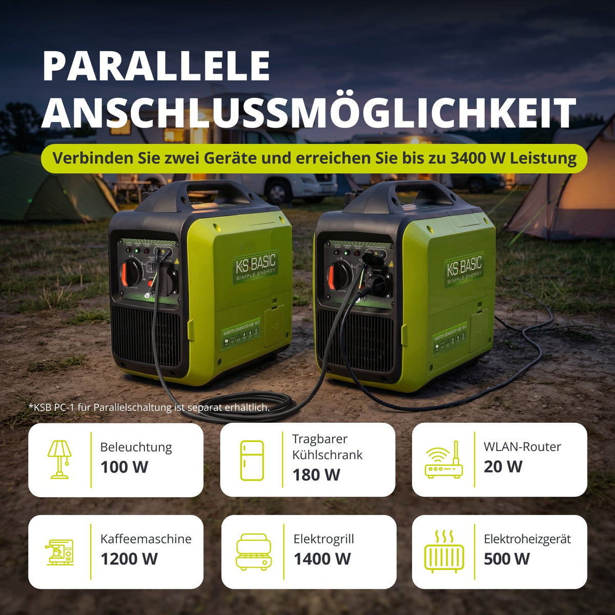 Inverter-Generator KSB 18i S – Ansicht 6