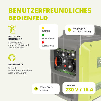 Inverter-Generator KSB 18i S – Ansicht 8