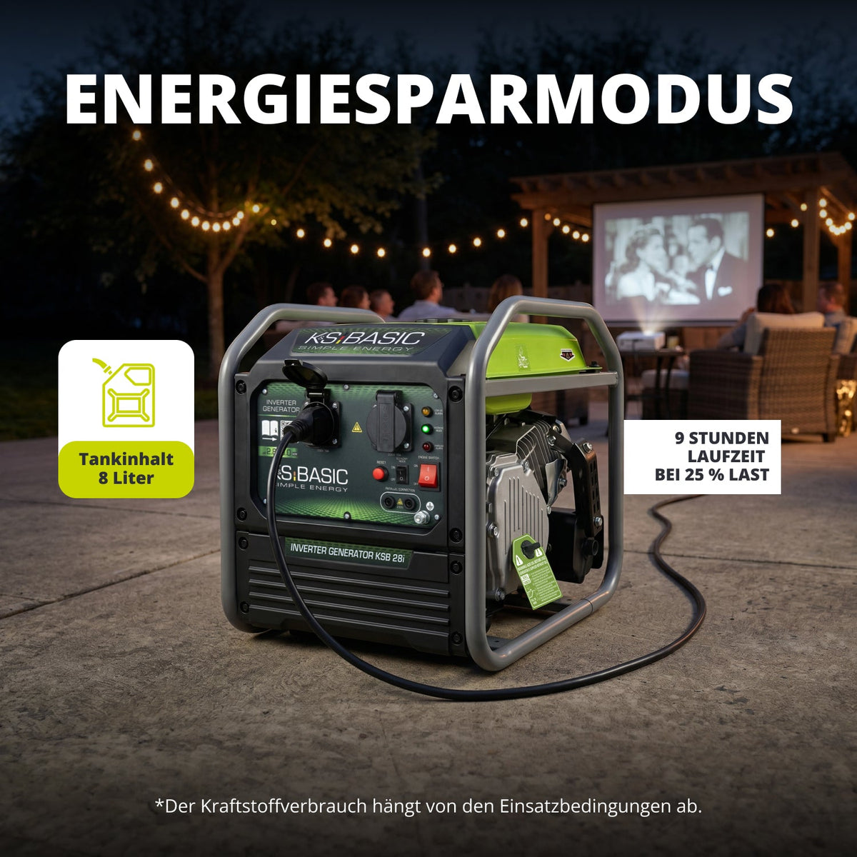 Inverter-Generator KSB 28i – Ansicht 4