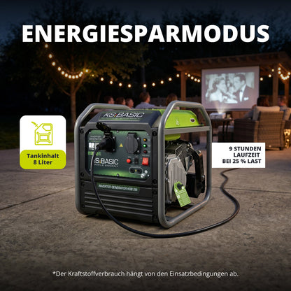Inverter-Generator KSB 28i – Ansicht 4