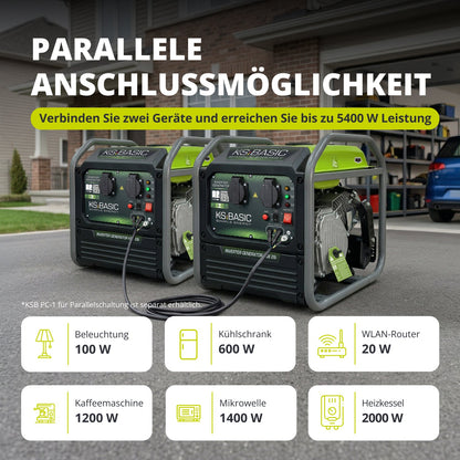 Inverter-Generator KSB 28i – Ansicht 5