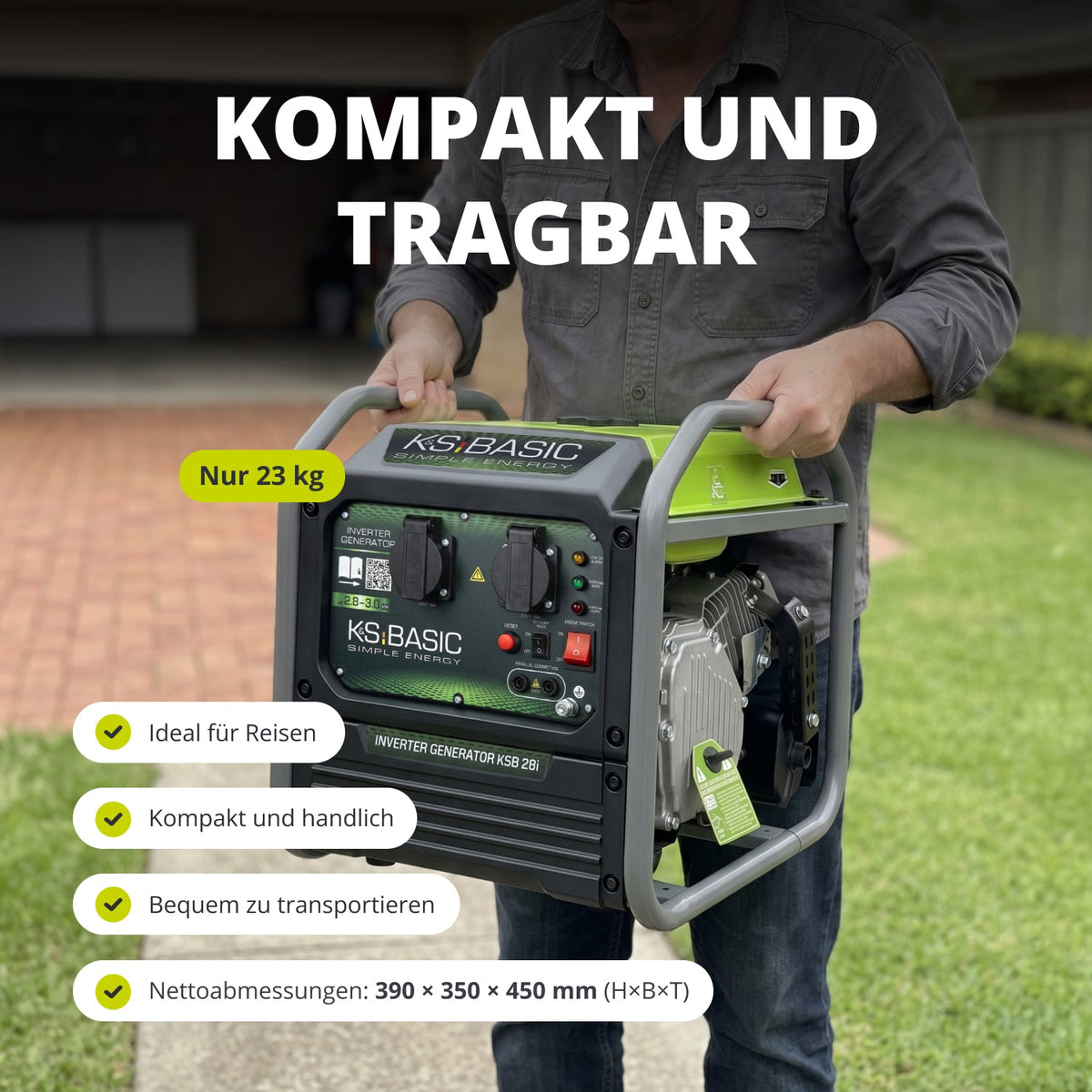 Inverter-Generator KSB 28i – Ansicht 8